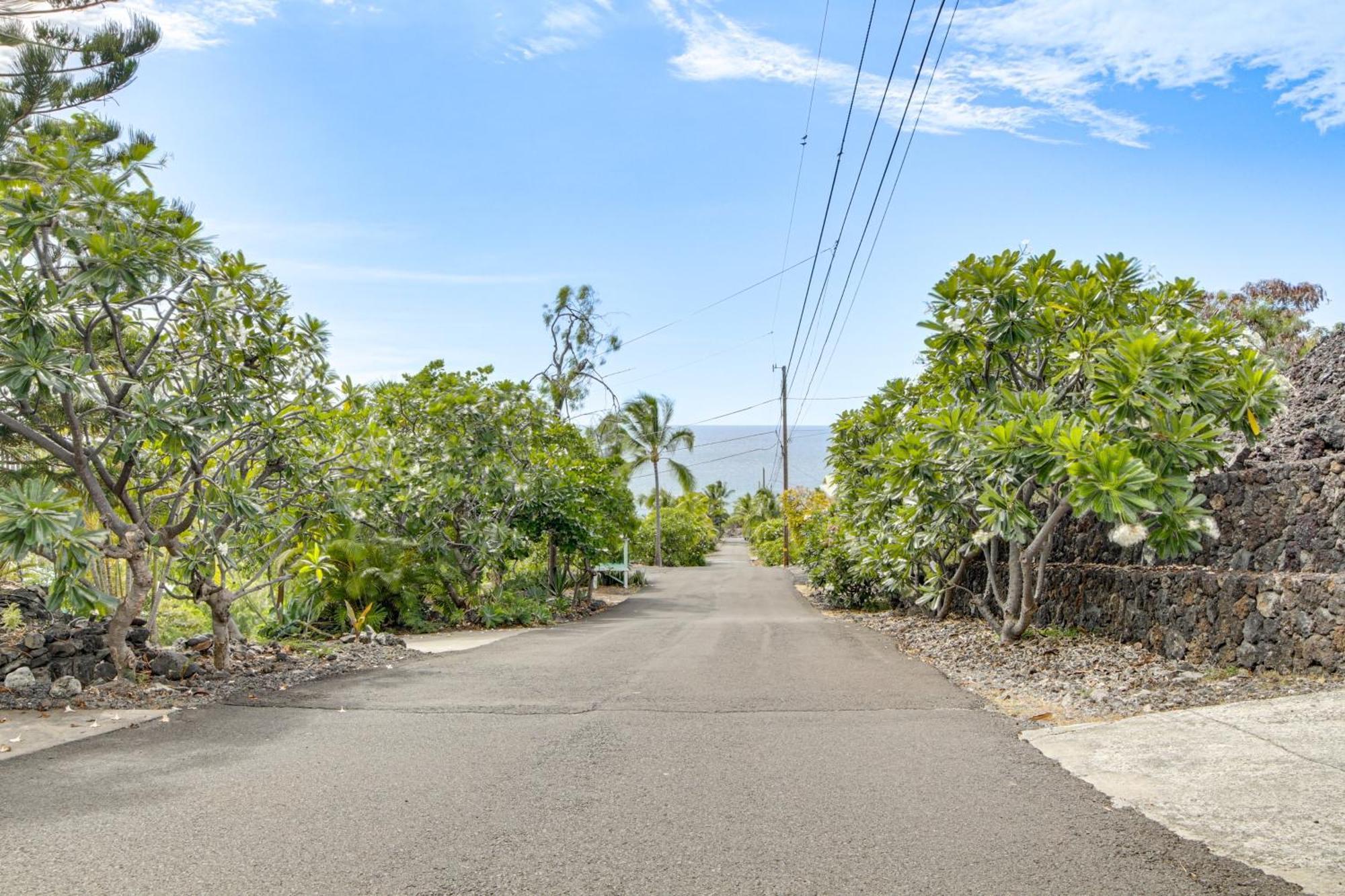 Ocean-View Bungalow Walk To Pebbles Beach! Hookena Esterno foto